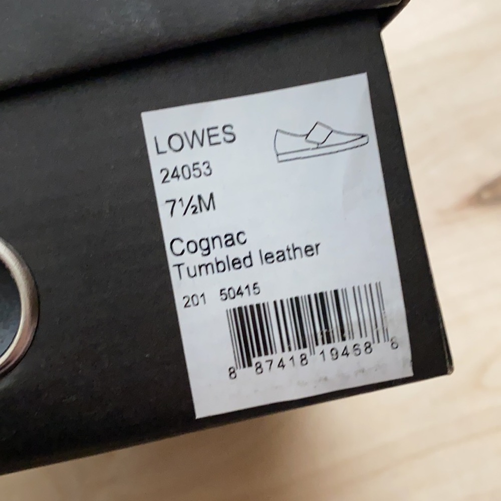 Cognac Leather Sneaker - Picture 9 of 11